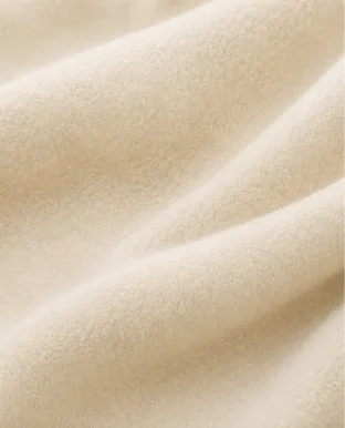 Fleece fabric close-up