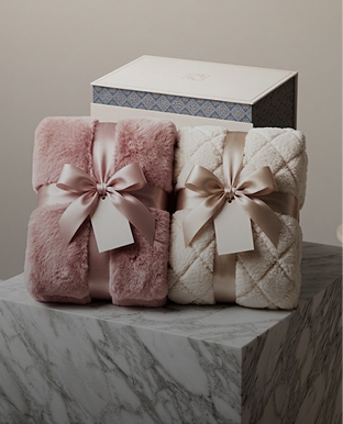 Blankets styled for Gift Programs