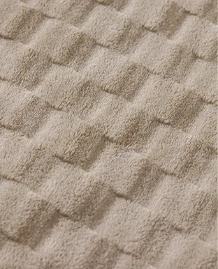 Pattern Cut fabric close-up