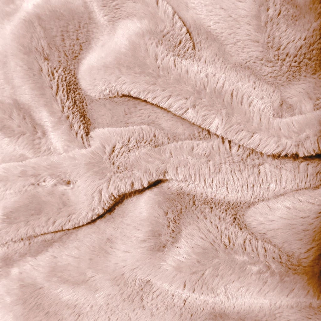 Rabbit Faux Fur Blanket – image 5