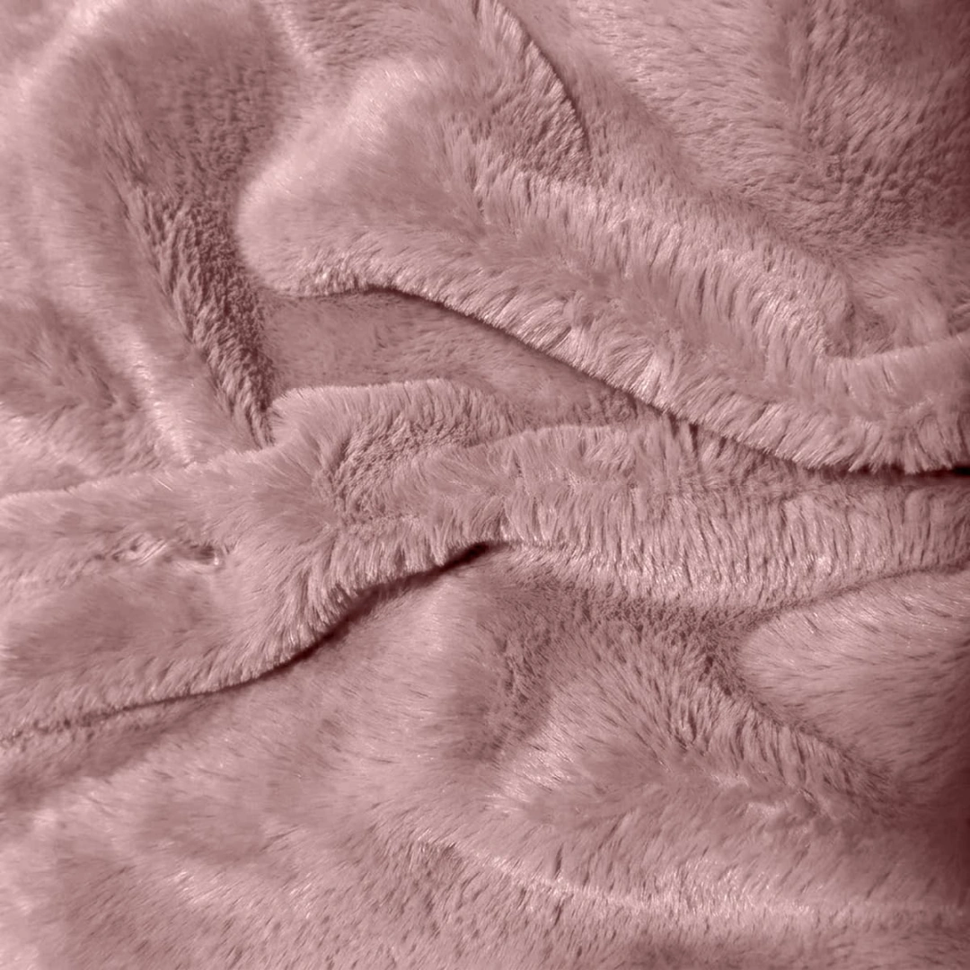 Rabbit Faux Fur Blanket – image 5
