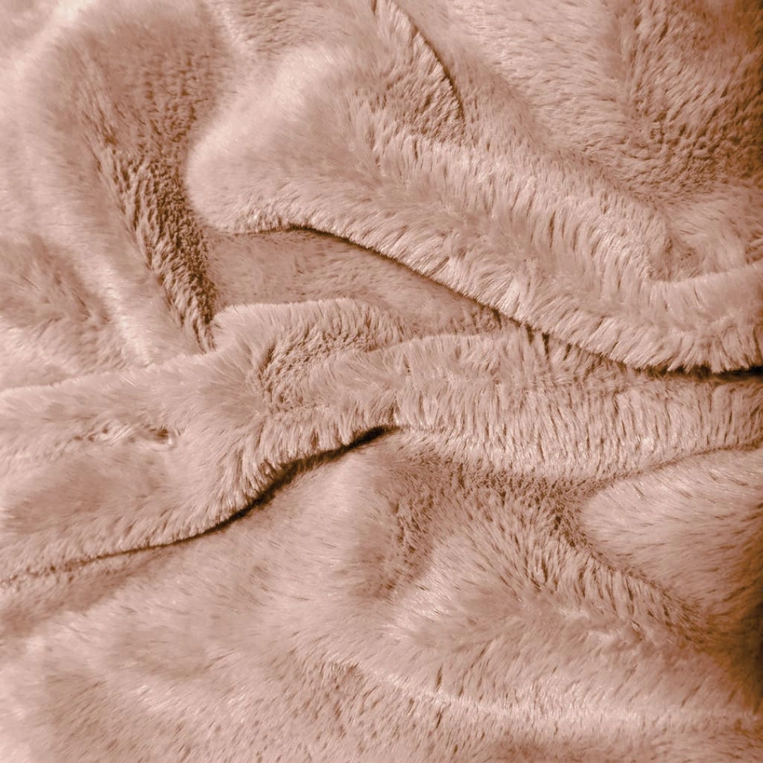 Rabbit Faux Fur Blanket – image 5