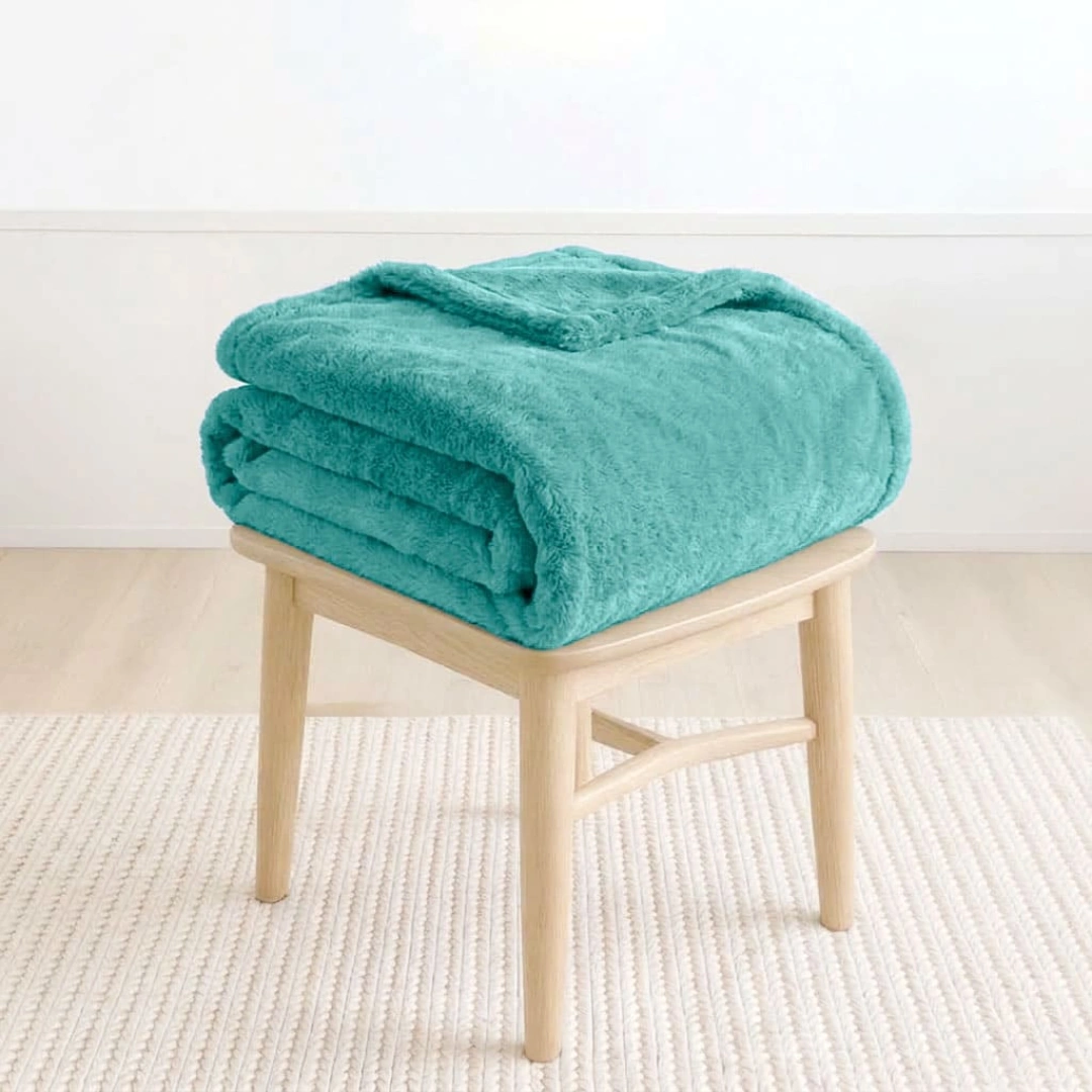Rabbit Faux Fur Blanket – image 4