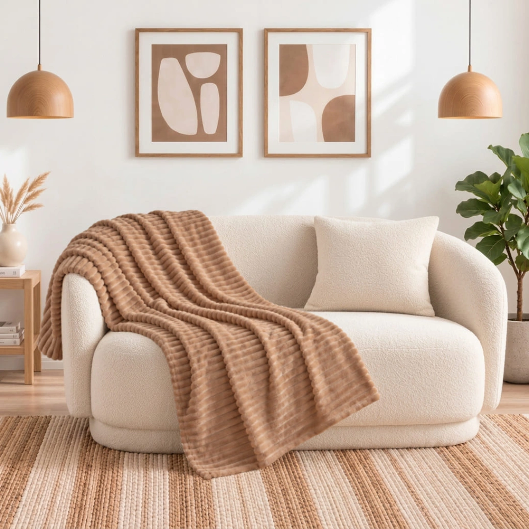 Corduroy Blanket 290 GSM – image 2