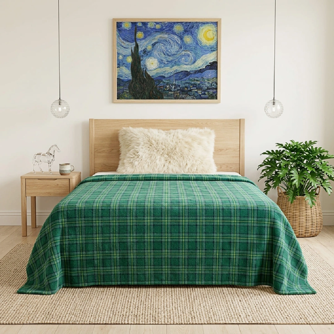 Printed Fleece Blanket – image 1