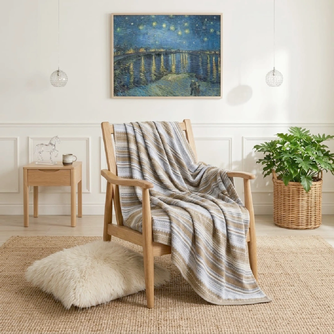Printed Fleece Blanket – image 2