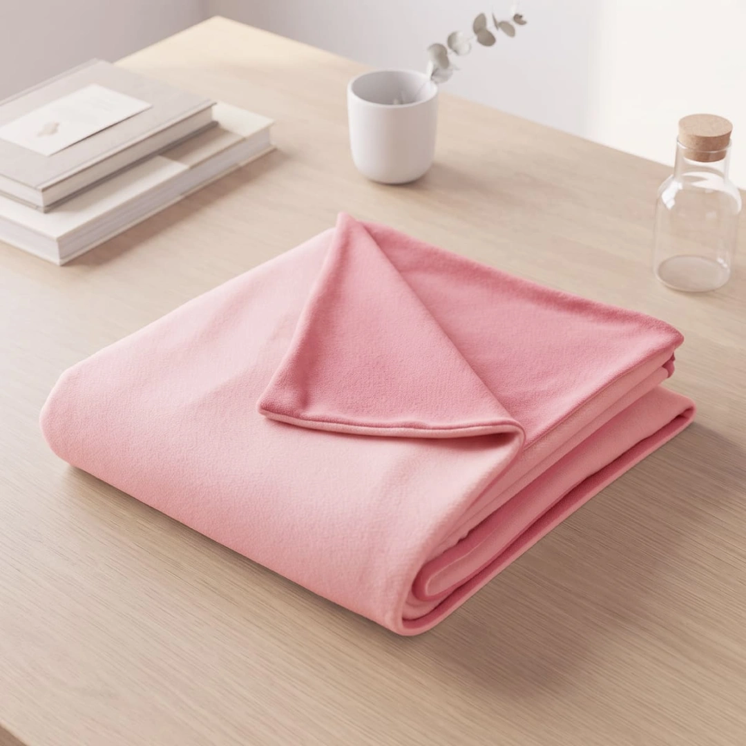 Reversible Fleece Blanket – Two-Tone Reversible Design – image 3
