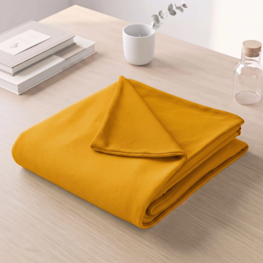 Reversible Fleece Blanket – Two-Tone Reversible Design – image 3