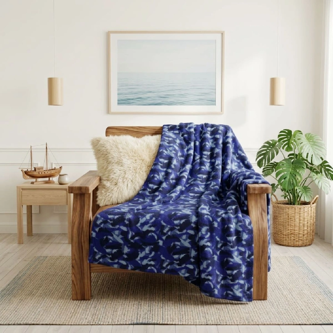 Printed Fleece Blanket – image 2