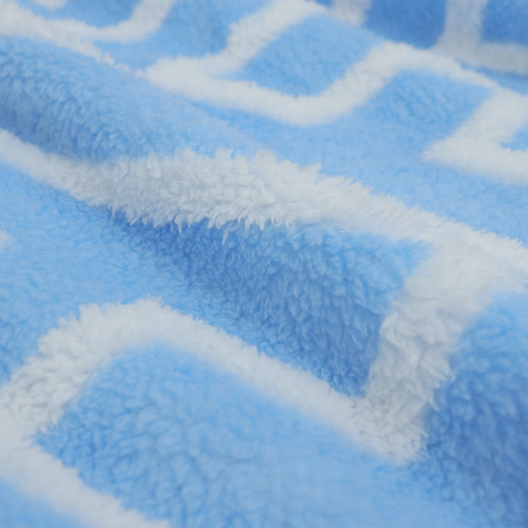 Jacquard Blanket – Puzzle Design – image 7