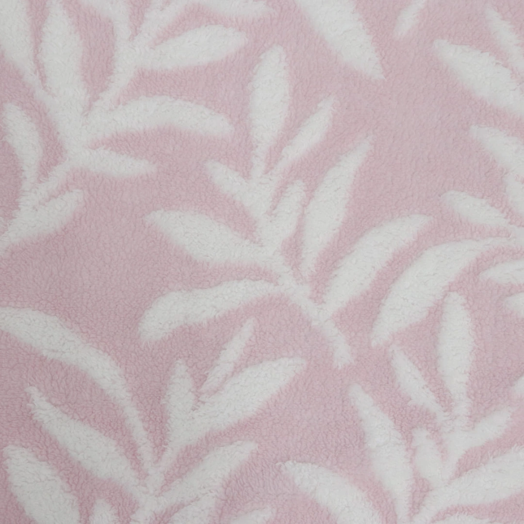 Jacquard Blanket – Leaf Design – image 6