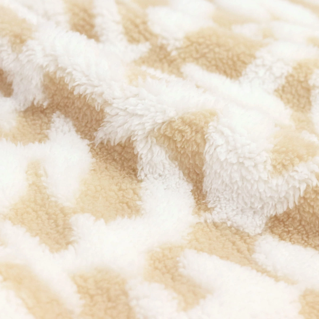 Jacquard Blanket – Tree Bark Design – image 7