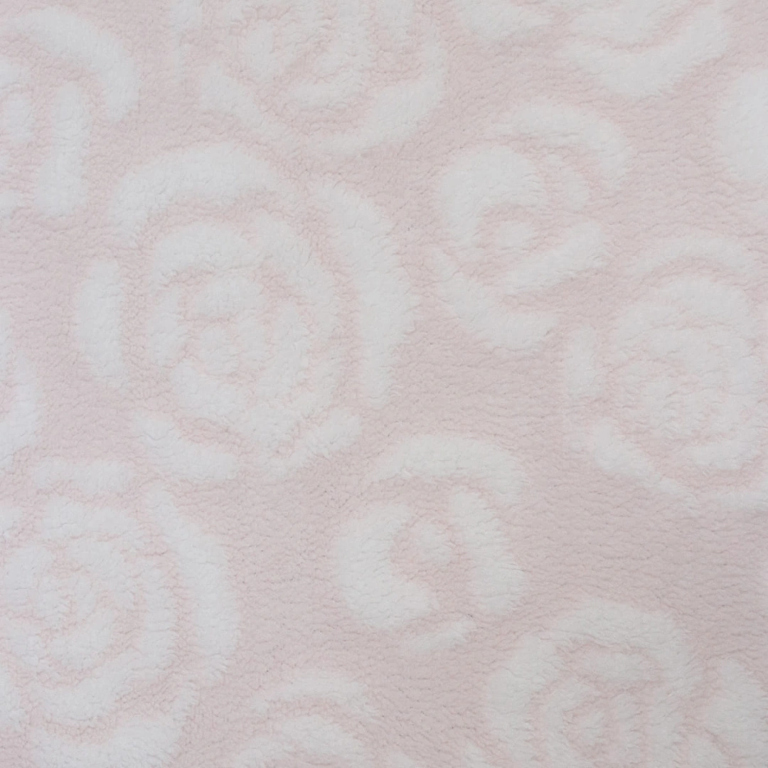 Jacquard Blanket – Rose Design – image 5