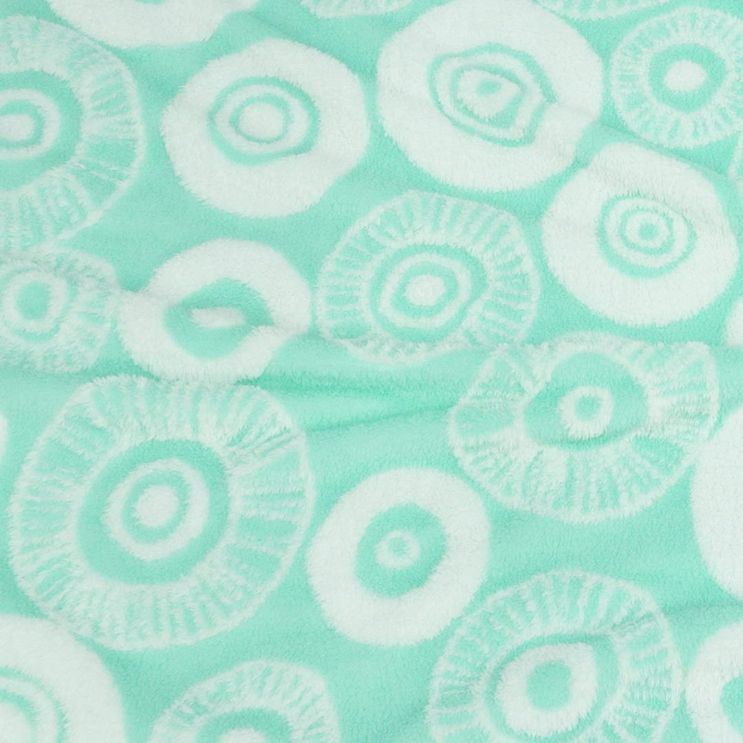 Jacquard Blanket – Circle Design – image 6
