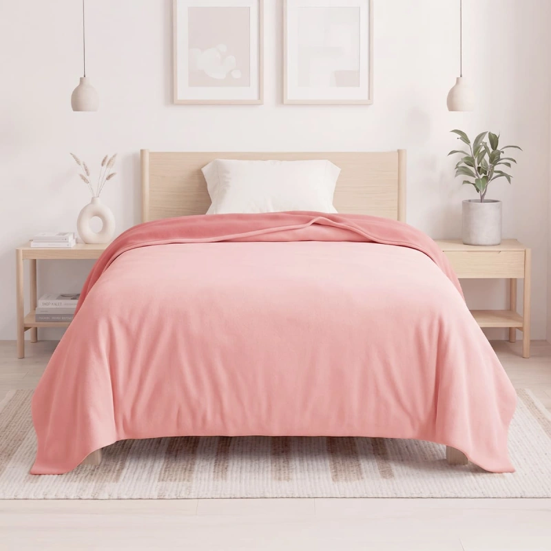 Reversible Fleece Blanket – Two-Tone Reversible Design