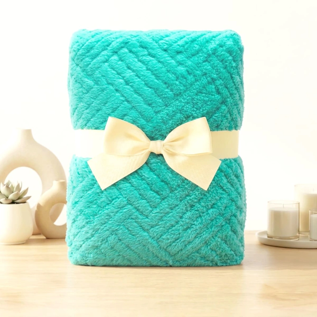 Jacquard Blanket – Woven Design – image 7