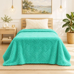 Jacquard Blanket – Woven Design