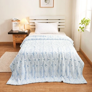 Jacquard Blanket – Chain Design