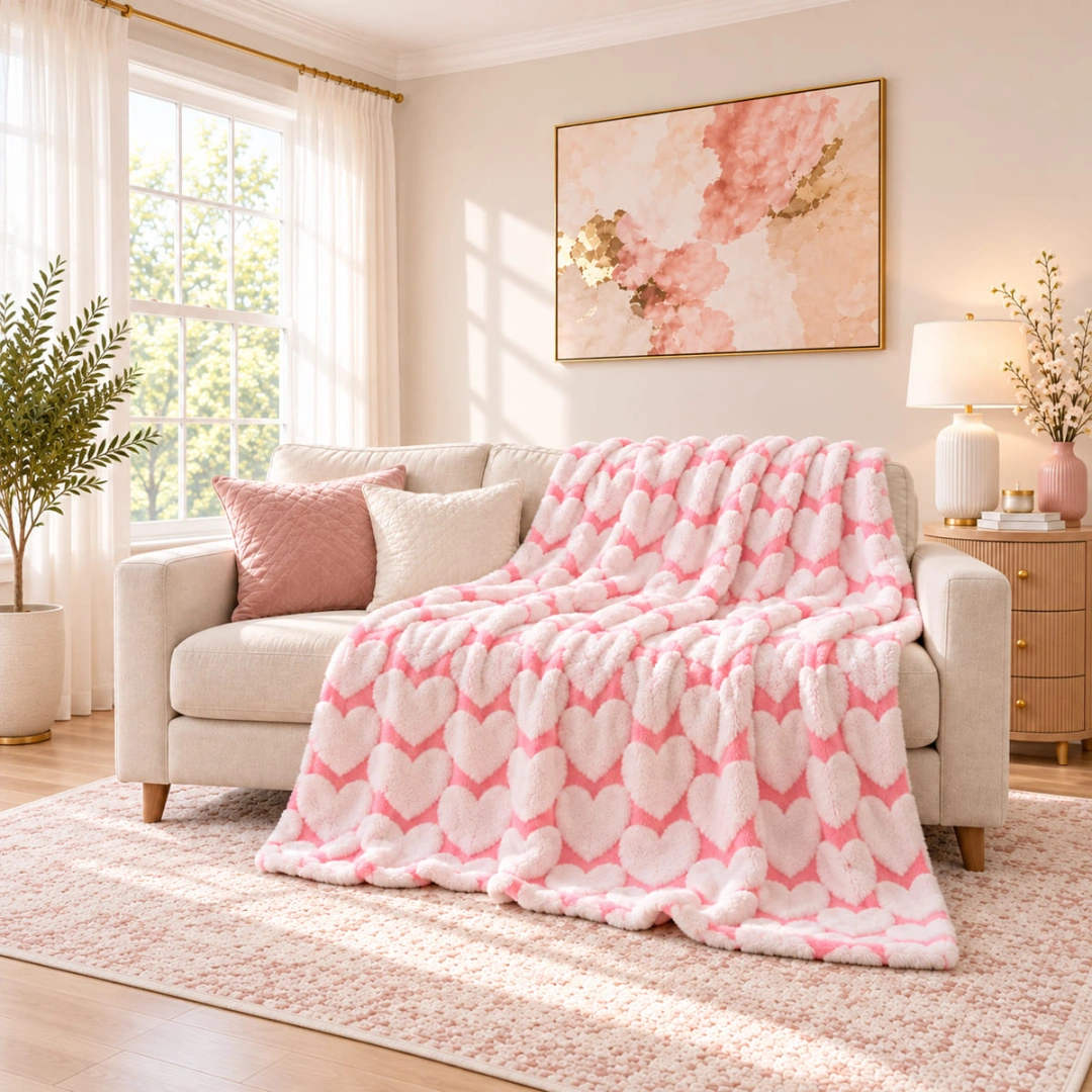 Jacquard Blanket 320 GSM – image 3