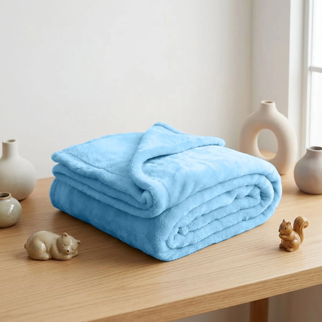 Rabbit Faux Fur Blanket – image 4