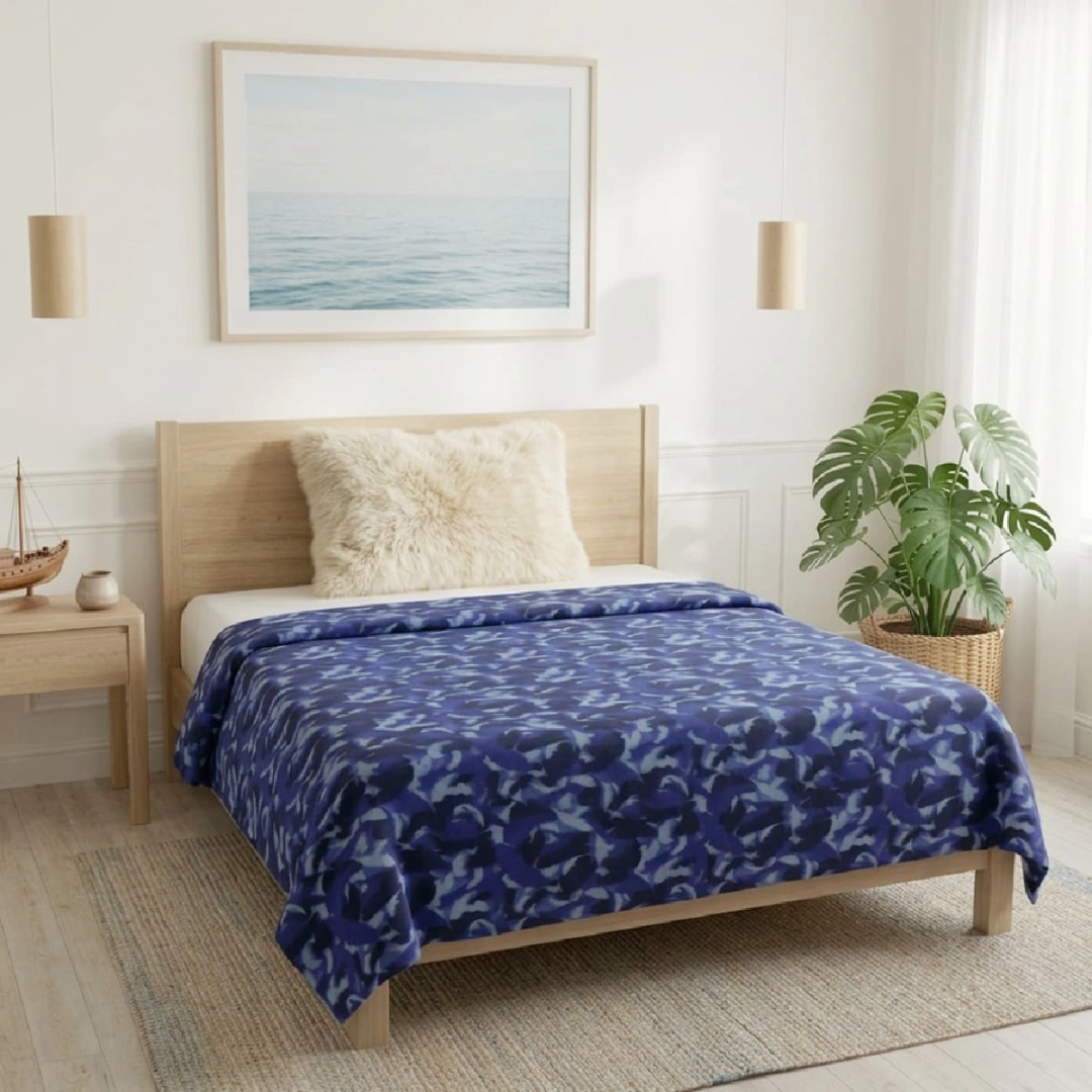 Printed Fleece Blanket 280 GSM – image 2