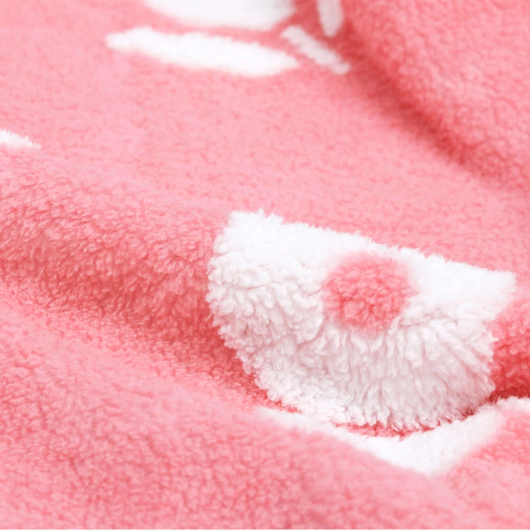 Jacquard Blanket – Floral Design – image 4