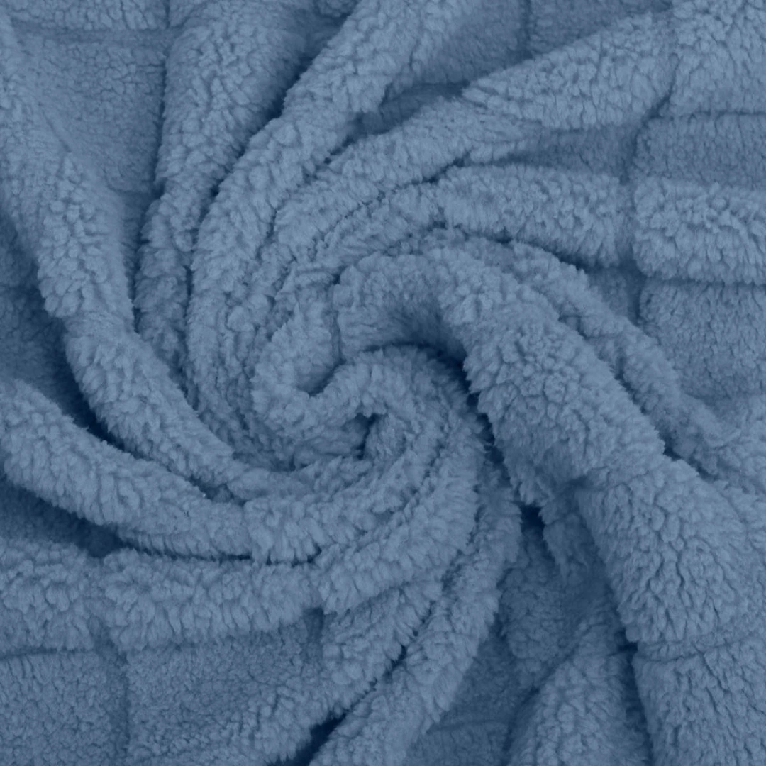 Jacquard Blanket – Grid Design – image 6