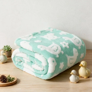Jacquard Blanket 320 GSM – image 4