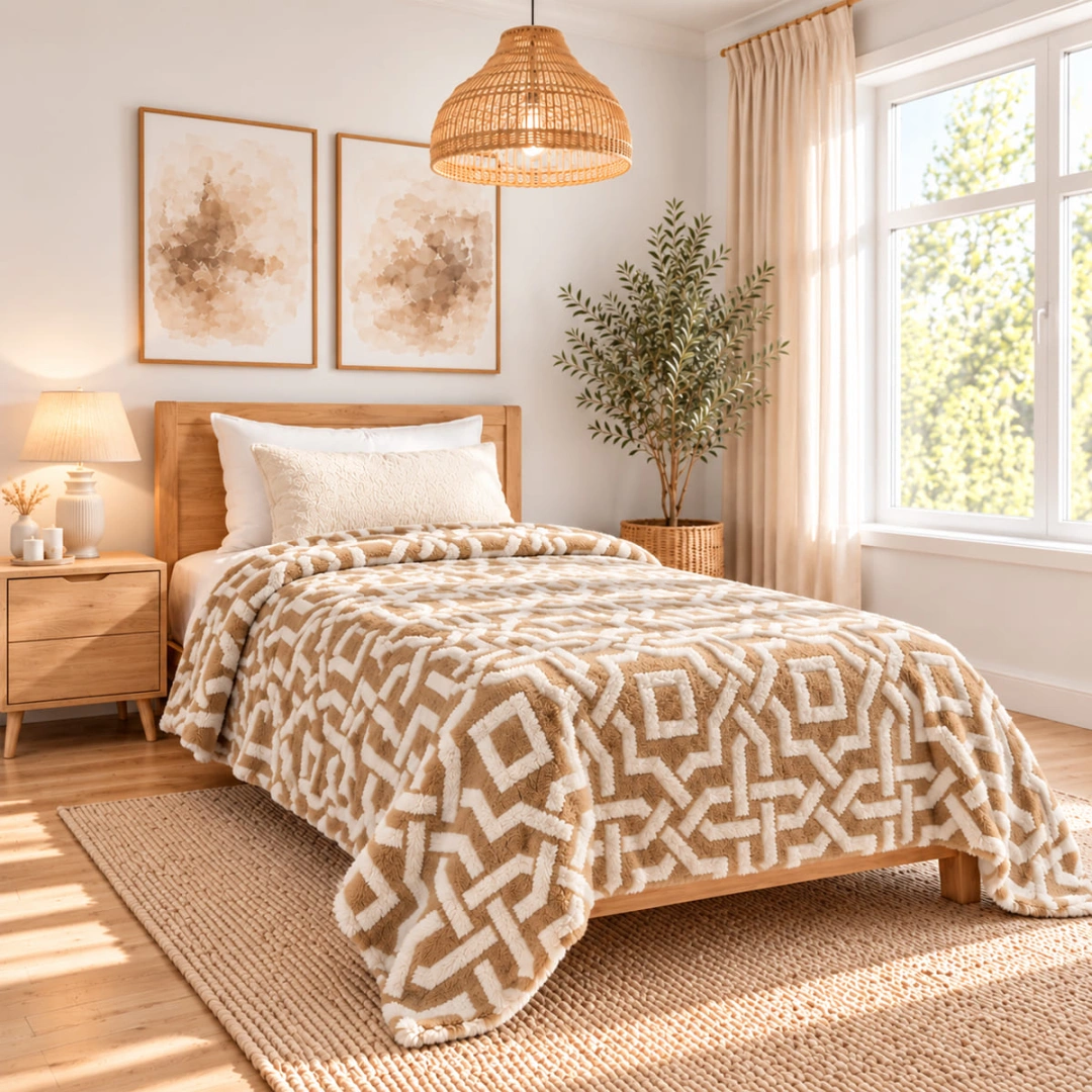 Jacquard Blanket 320 GSM – image 2