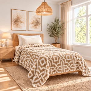 Jacquard Blanket 320 GSM – image 2