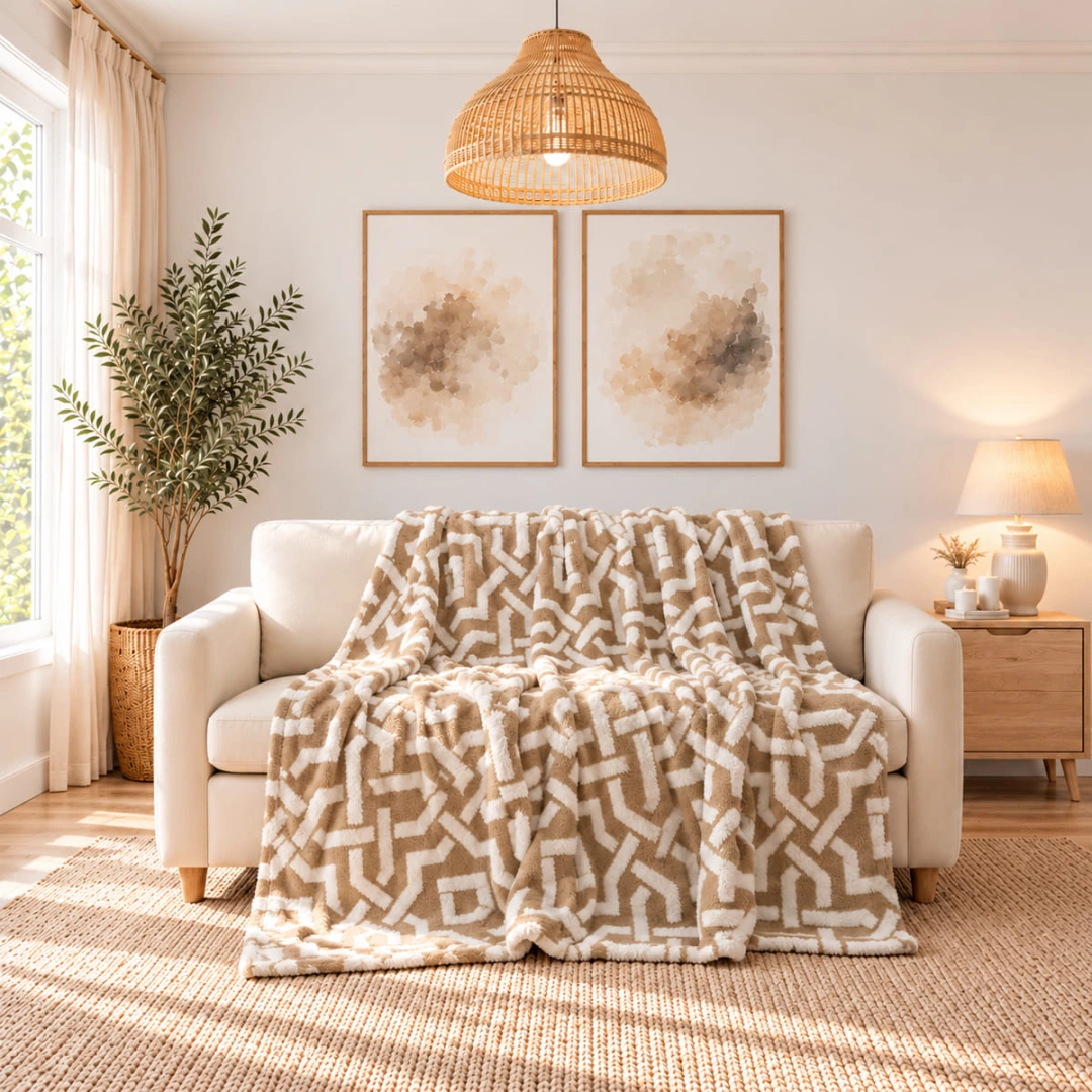 Jacquard Blanket 320 GSM – image 3