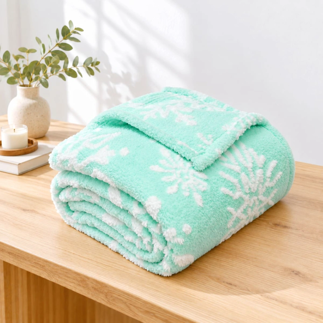 Jacquard Blanket 320 GSM – image 4