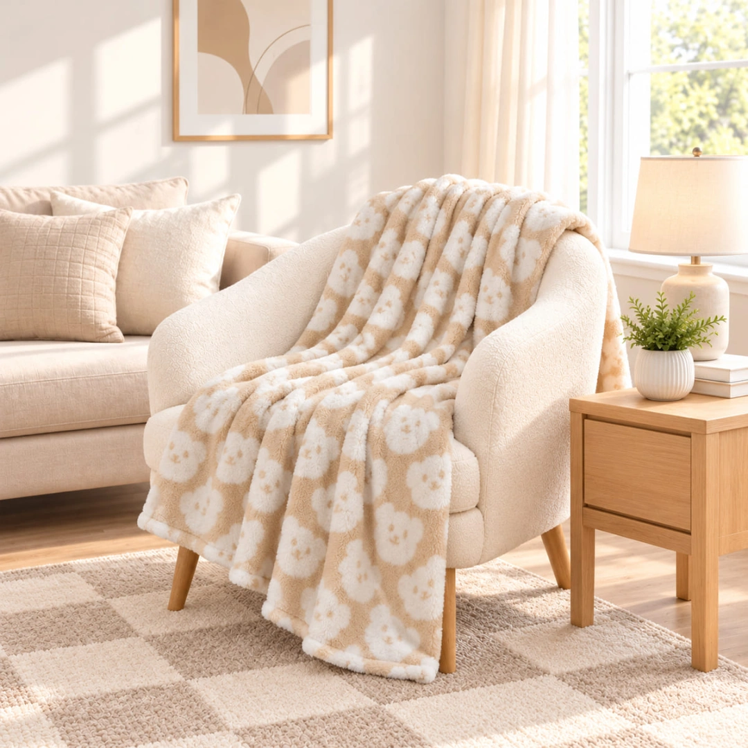 Jacquard Blanket 320 GSM – image 3