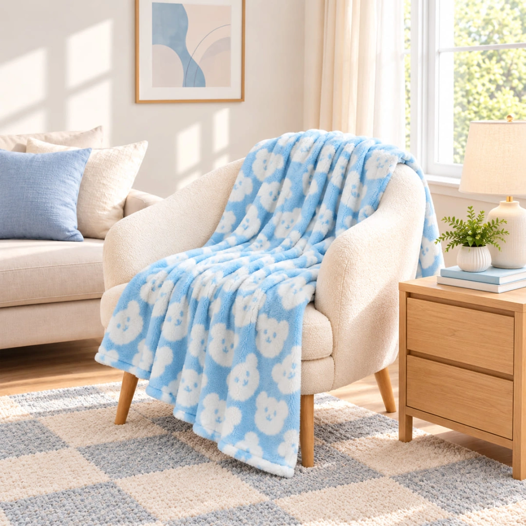 Jacquard Blanket 320 GSM – image 3