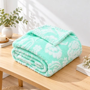 Jacquard Blanket 320 GSM – image 4