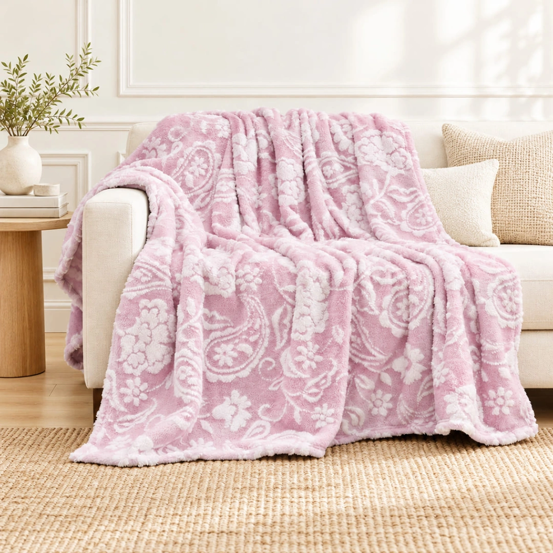 Jacquard Blanket 320 GSM – image 3