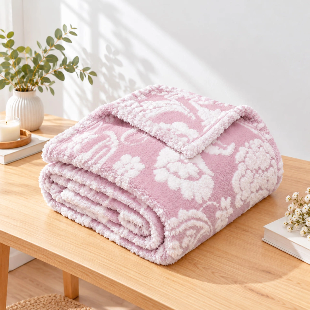 Jacquard Blanket 320 GSM – image 4