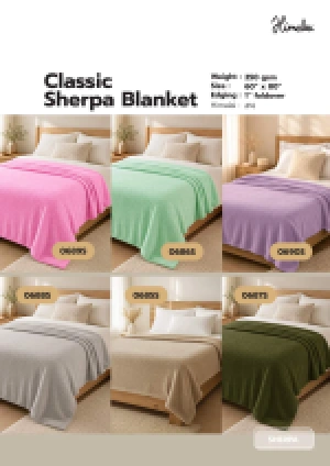 Sienna Sherpa Blanket Collection